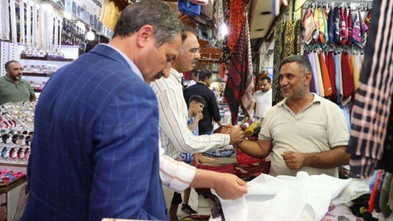 Mehmet Kuş ve Meclis Üyeleri Esnafla Buluştu (video)