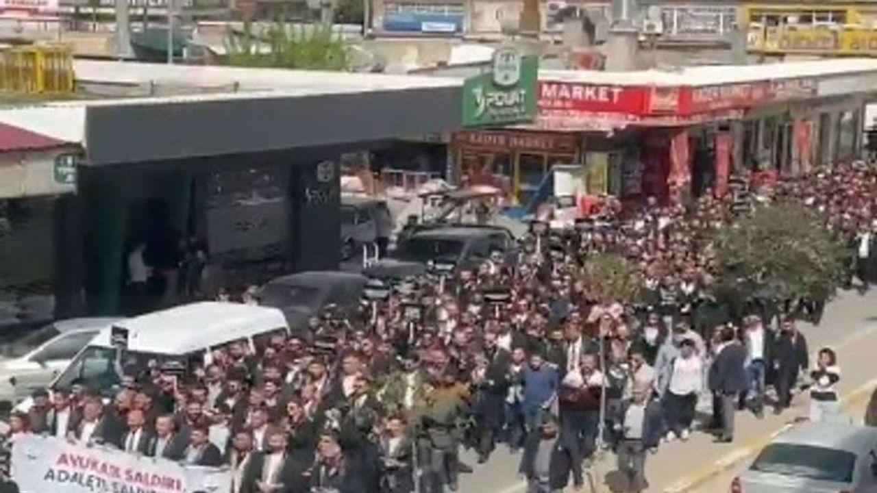 Şanlıurfa Barosu’ndan Adalet Yürüyüşü