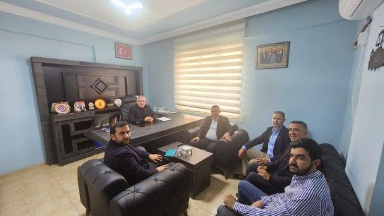 AK Parti Siverek İlçe Teşkilatından Madeni Eşya Odasına Ziyaret!