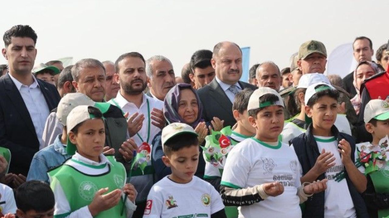 11 Kasım Milli Ağaçlandırma Günü Şanlıurfa’da Kutlandı!