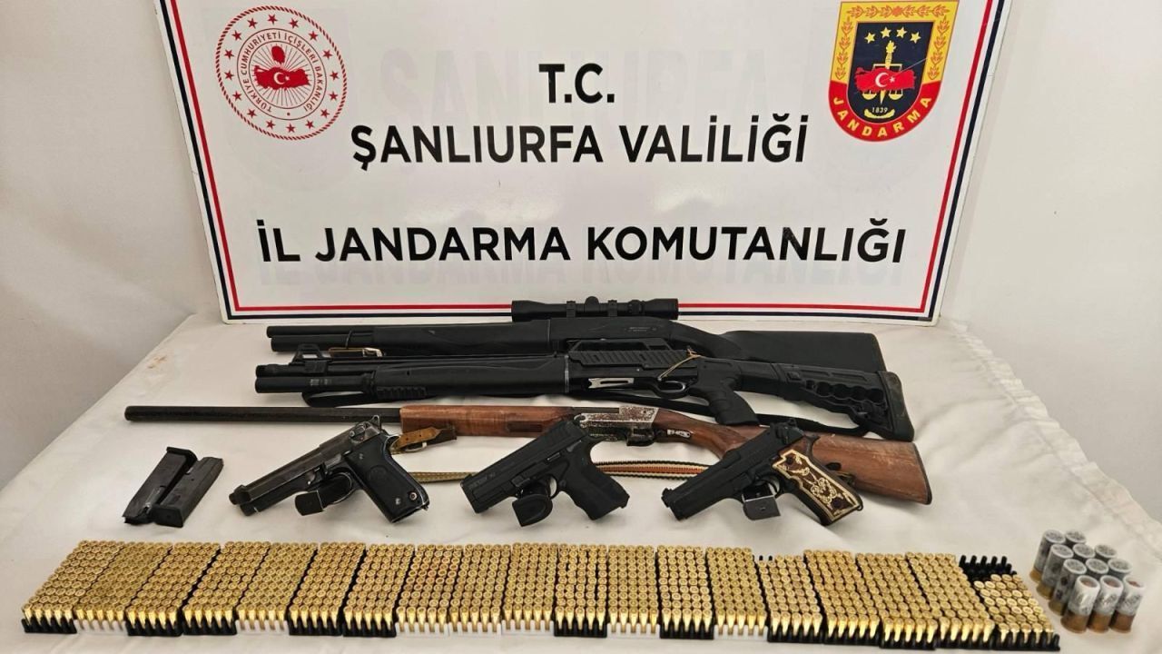 Şanlıurfa'da Yasa Dışı Silahlanmaya Yönelik Operasyon