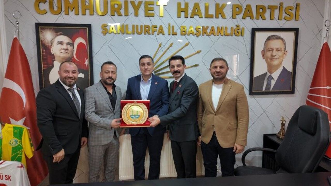 Tekirdağ heyetinden CHP Şanlıurfa İl Başkanlığı’na ziyaret