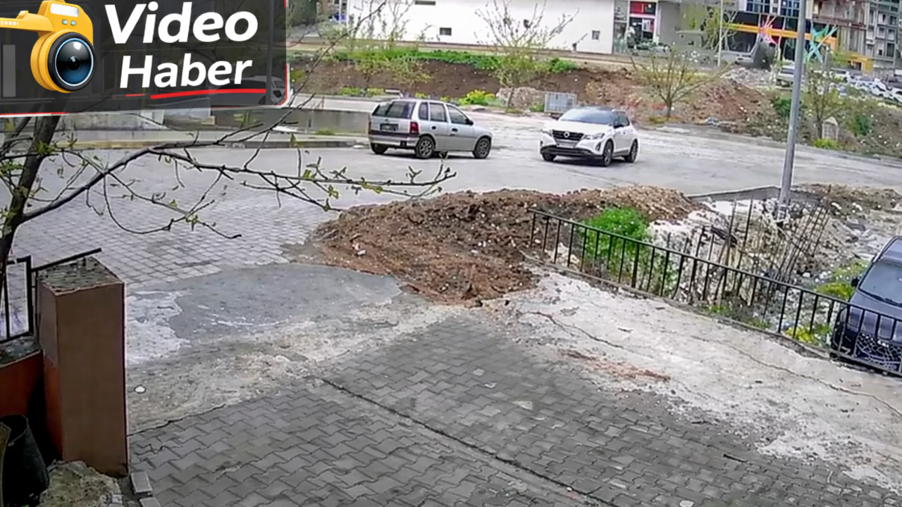 Şanlıurfa'da aracın dereye uçtuğu anlar güvenlik kamerasına yansıdı