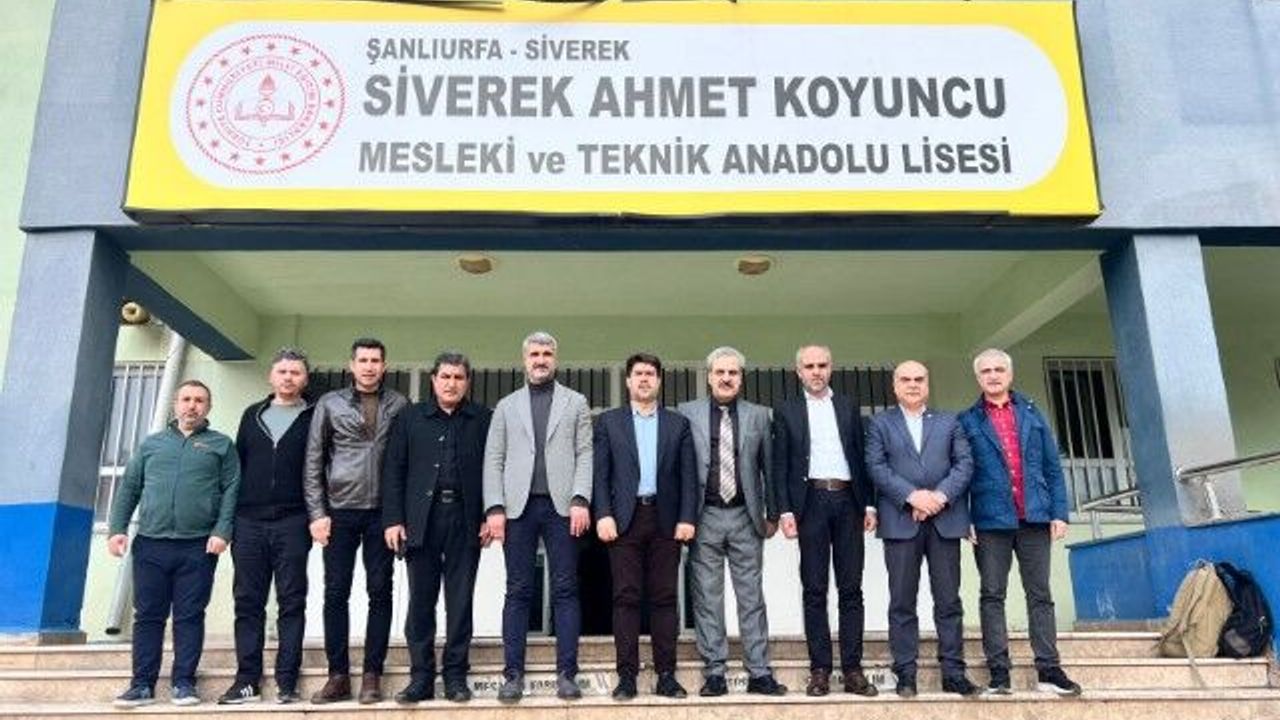 Memur-Sen’den Şanlıurfa’da Saldırıya Uğrayan Okula Destek Ziyareti!