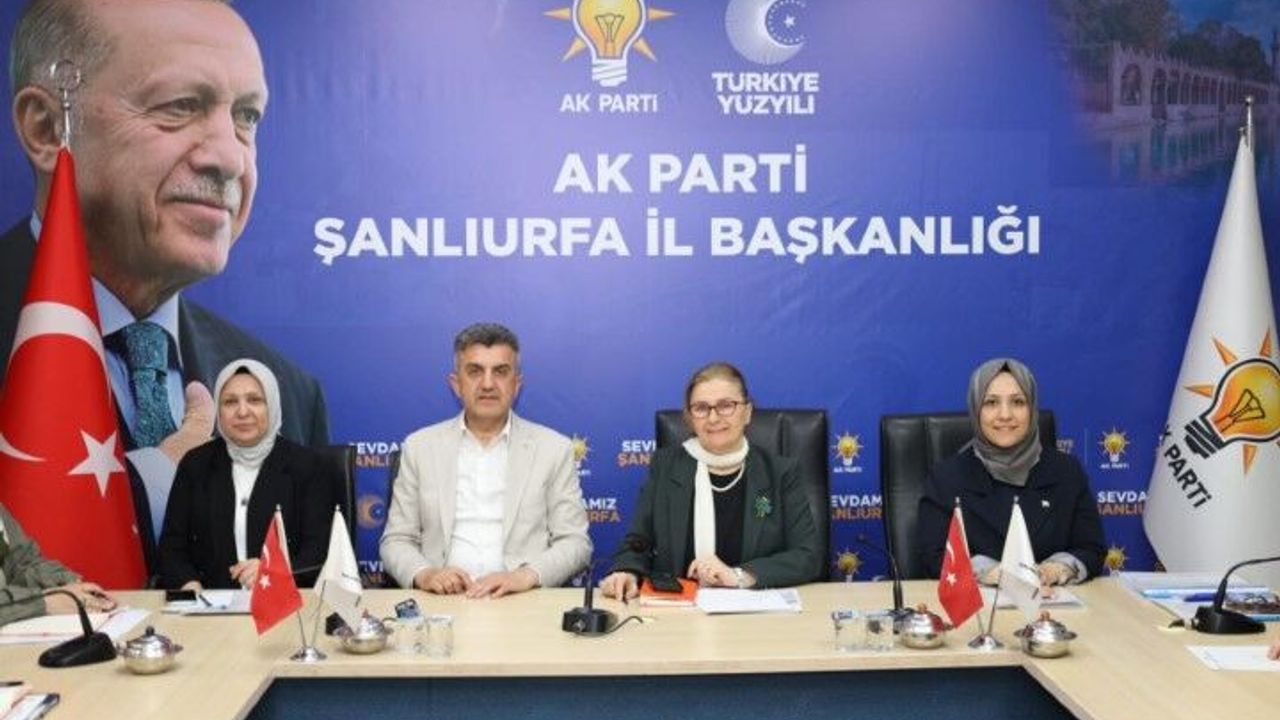 Şanlıurfa AK Parti’den değerlendirme toplantısı paylaşımı