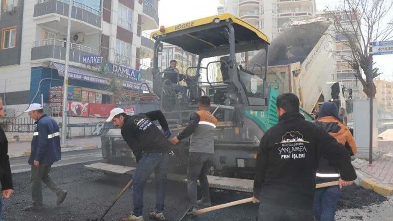Şanlıurfa’da Büyükşehir’den Yol Hamlesi!