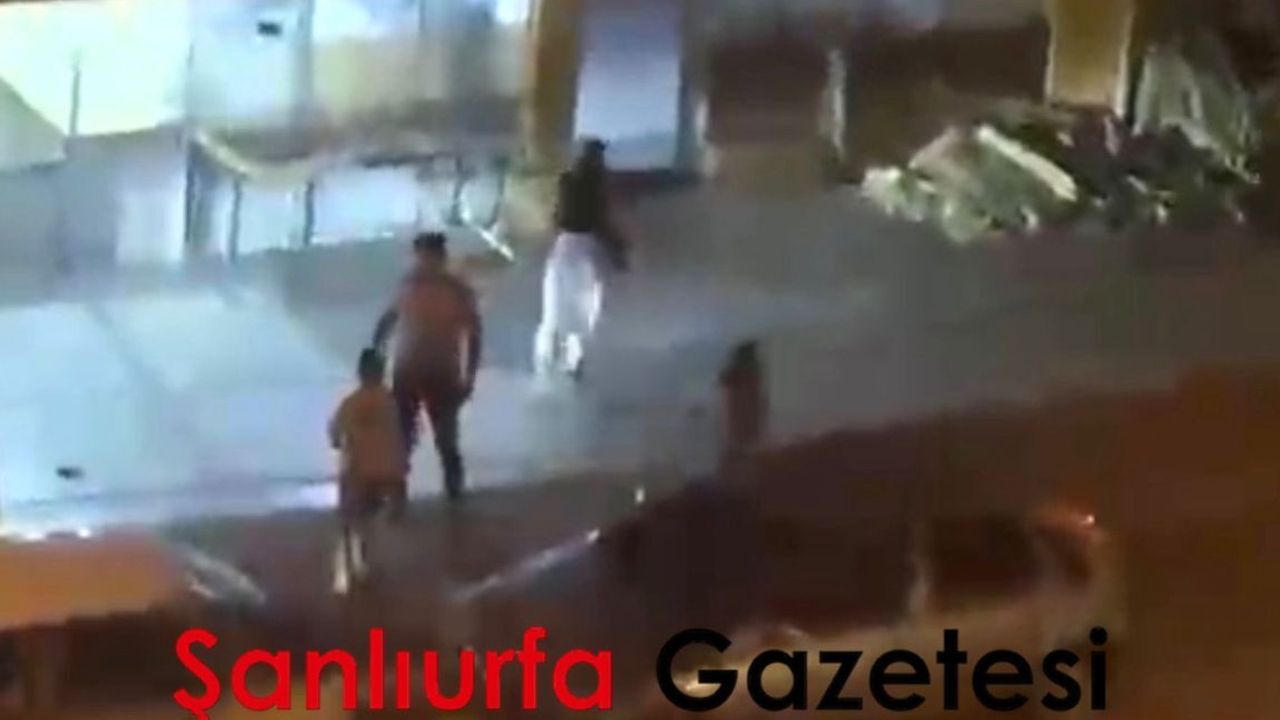 Şanlıurfa’da “Dur” İhtarına Uymayan Sürücüye Polis Müdahalesi Kamerada