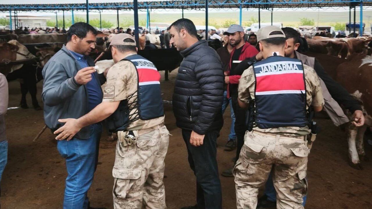 Şanlıurfa Jandarması Kurban Pazarlarında Tedbirleri Artırdı