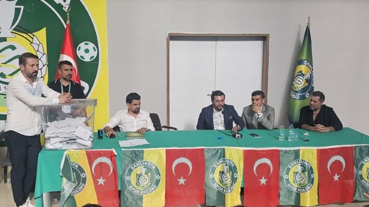 Şanlıurfaspor’da Yeni Dönem: Hasan Avcı Başkan Seçildi