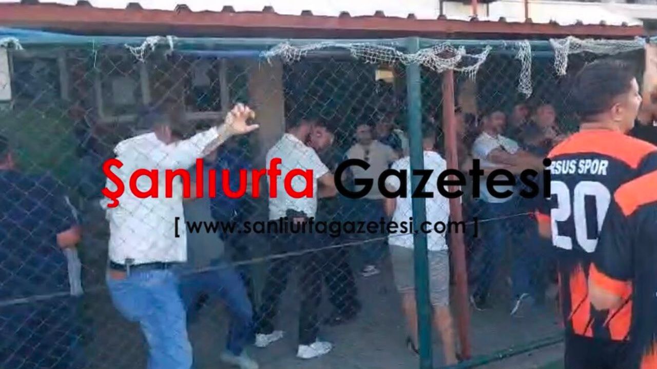 Şanlıurfa’da Şampiyonluk Maçı Sonrası Gerginlik: 5 Kırmızı K