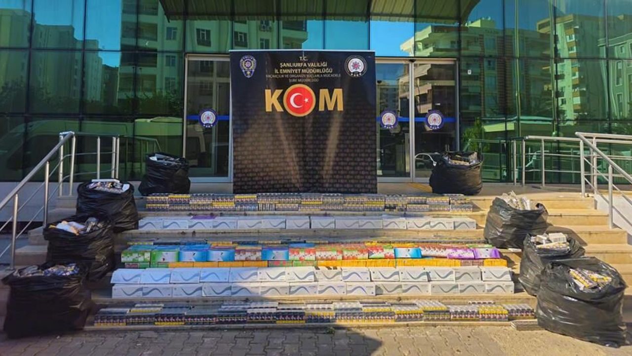 Şanlıurfa emniyeti kaçakçılara geçit vermiyor; Milyonluk ope
