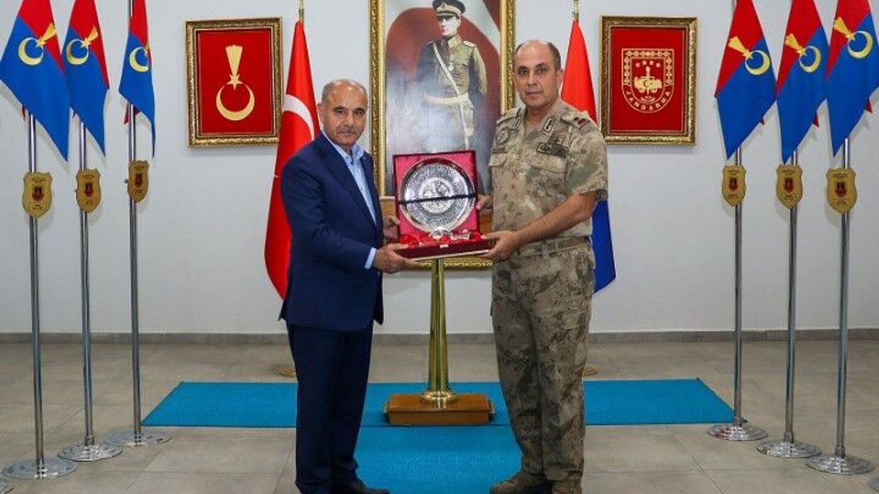 Mehmet Aktaş’tan Şanlıurfa İl Jandarma Komutanlığı’na Ziyare