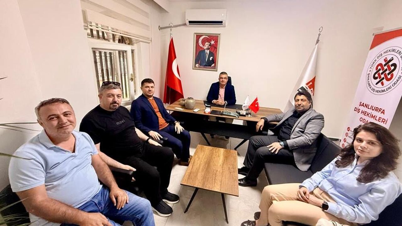 Şanlıurfa Diş Hekimleri Odası’na hayırlı olsun ziy