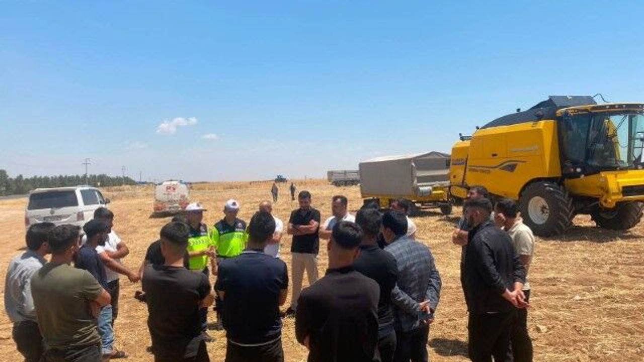 Şanlıurfa’da Jandarmadan Hasat Sezonu İçin Trafik Güvenliği 