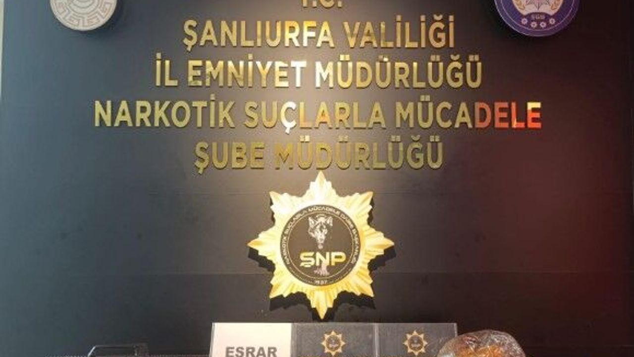 Şanlıurfa’da Operasyonda Şoke Eden Detay Ortaya Çıktı!