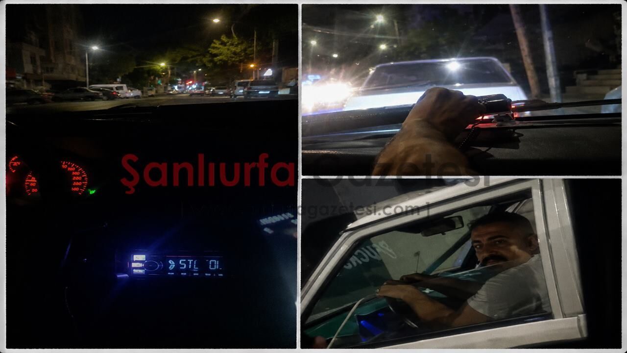 Şanlıurfa’da Sahte Polis Rezaleti! Çakarlı Araçla Vatandaşla