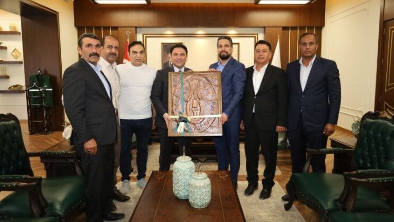 Muhtarlar ve STK Temsilcilerinden Kaymakam Şahin’e
