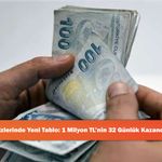 Mevduat Faizlerinde Yeni Tablo: 1 Milyon TL’nin 32 Günlük Kazancı Ne Kadar?