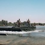 MSB açıkladı; Mehmetçik, Suriye'de Fırat Nehri üzerine yüzer köprü kurdu