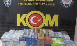 Şanlıurfa"da bin 660 paket kaçak sigara ele geçirildi
