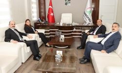 Şanlıurfa Vali Yardımcılarından Karaköprü Belediye Başkanı Çiftçi'ye ziyaret