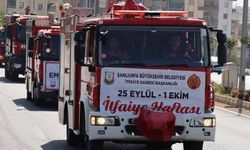 Şanlıurfa Büyükşehir ateşe karşı cesaret gösteren itfaiyecilerin gününü unutmadı