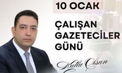 Solmaz 10 Ocak Çalışan Gazeteciler günü"nü kutladı