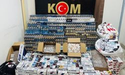 Siverek"te binlerce paket kaçak sigara ele geçirildi