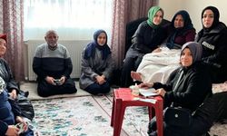 AK Parti Şanlıurfa İl Kadın Kolları’ndan Ev Ziyaretleri