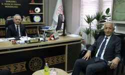 Prof. Dr. Mehmet Ali Çullu, Tarım ve Orman İl Müdürü Mehmet Salih Söğüt’ü Ziyaret Etti