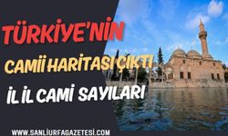 Türkiye'nin Cami Haritası Çıktı! Hangi İlde kaç camii var ?