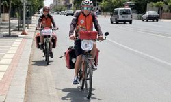 Pedallarıyla Türkiye'yi Gezen Çiftin 65. Durağı Şanlıurfa Oldu: Hedef 81 İl