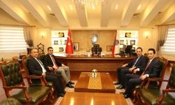 Şanlıurfa'dan tayini çıkan Başsavcılardan Emniyet Müdürü Aksoy’a Ziyaret