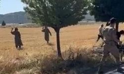 Gaziantep Nurdağı’nda kaza sonrası jandarma zor anlar yaşadı