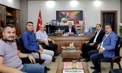 MHP İl Başkanı ve Türk Sağlık-Sen Şube Başkanı’ndan İl Sağlık Müdürü Erhan Berk’e Ziyaret