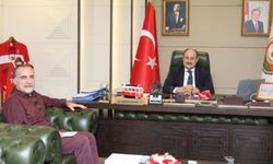 Prof. Dr. Şahin Toprak’tan Başkan Gülpınar’a Ziyaret