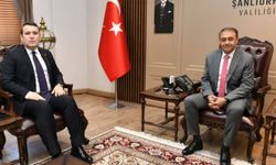 Şanlıurfa Birecik Cumhuriyet Başsavcısı Murat Çalış’tan Vali Hasan Şıldak’a Veda Ziyareti