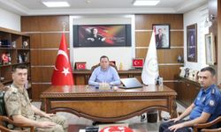 Halfeti İlçesinde Kaymakam ve Güvenlik Birimleri Buluştu