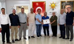 Şanlıurfa Eyyübiye İlçe Başkanı Elgün, Mustafa Büyük’ü Ağırladı