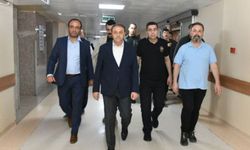 Şanlıurfa Valisi Hasan Şıldak, Yaralı Doktor ve Güvenlik Görevlisini Yalnız Bırakmadı