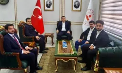 Ülkü Ocakları ve MHP Karaköprü’den Kaymakam Altun’a Hayırlı Olsun Ziyareti