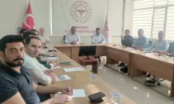 Şanlıurfa İl Sağlık Müdürü Dr. Erhan Berk Başkanlığında Sağlıkta İzleme Toplantısı Yapıldı