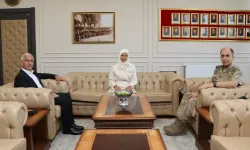 25. Dönem Şanlıurfa Milletvekili Hamide Sürücü’den Jandarma Komutanlığı’na Ziyaret