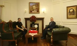 Tuğgeneral Mücahit Avkıran’dan Emniyet Müdürlüğüne Veda Ziyareti