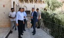 Şanlıurfa Valisi Hasan Şıldak’tan Tarihi Binalarda İnceleme