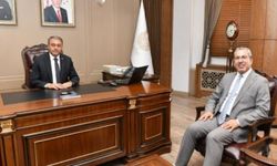 GAP Gümrük ve Dış Ticaret Bölge Müdürü Nihat Kınık, Vali Hasan Şıldak’ı Ziyaret Etti