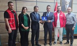 Kızılay’dan İl Milli Eğitim Müdürlüğü’ne Teşekkür Ziyareti