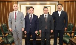 Haliliye Kaymakamı Dr. Serkan Şahin’e Ziyaret!