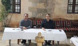 Başkan Mehmet Kuş Eyyübiye Kaymakamı Yusuf Turan İle Bir Araya Geldi!