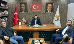 AK Parti Teşkilatı Ceylanpınar’da İlçe Başkanını Ziyaret Etti